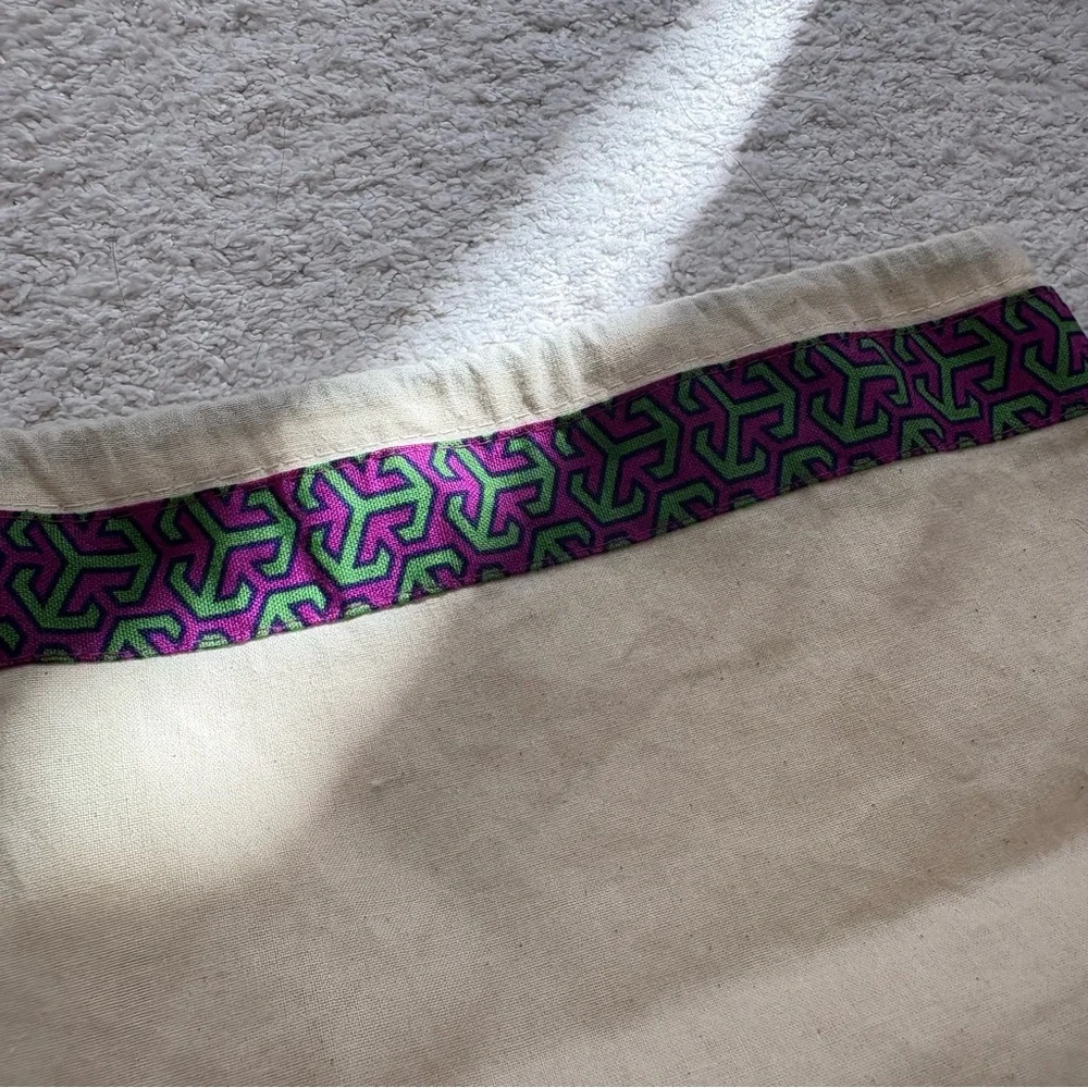 Tory Burch Drawstring Linen Dust Bag - Picture 5 of 9